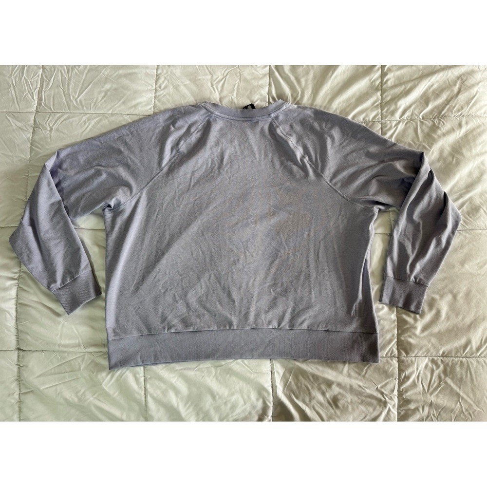 Vuori Daydream Crew Sweatshirt Top Light Lavender Purple XL Soft Pullover EUC - Picture 6 of 7